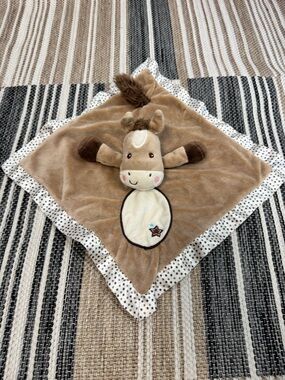 Douglas Baby Pony Horse Lovey Security Blanket Western Cowboy Plush